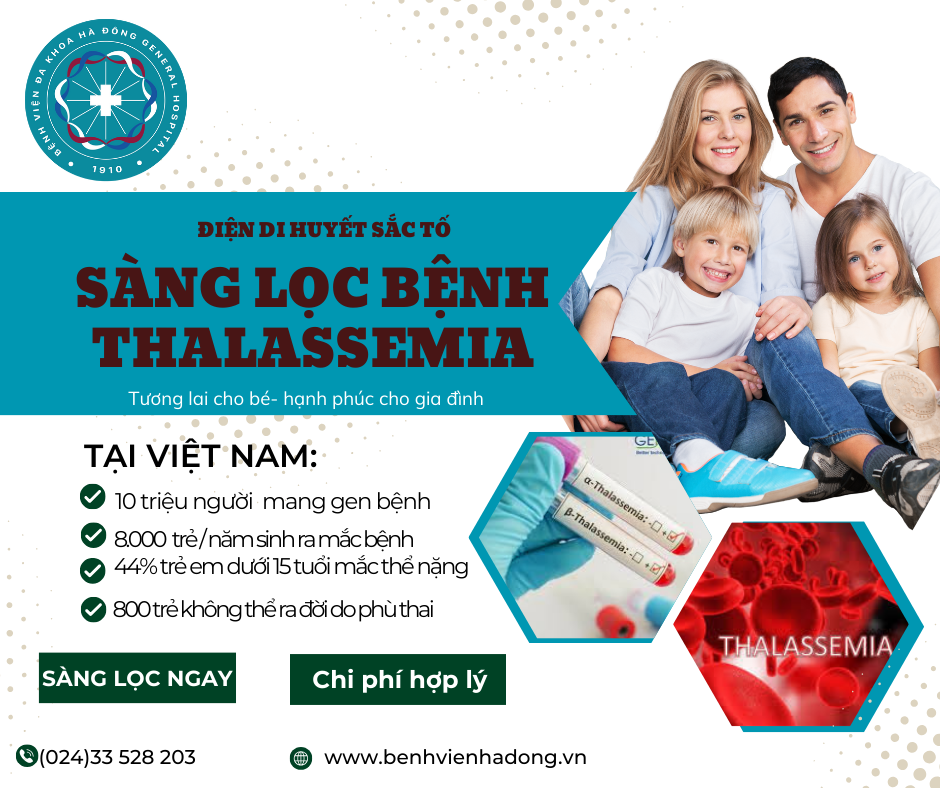 CHI PHÍ XÉT NGHIỆM THALASSEMIA TẠI MEDLATEC CÓ GÌ ĐẶC BIỆT