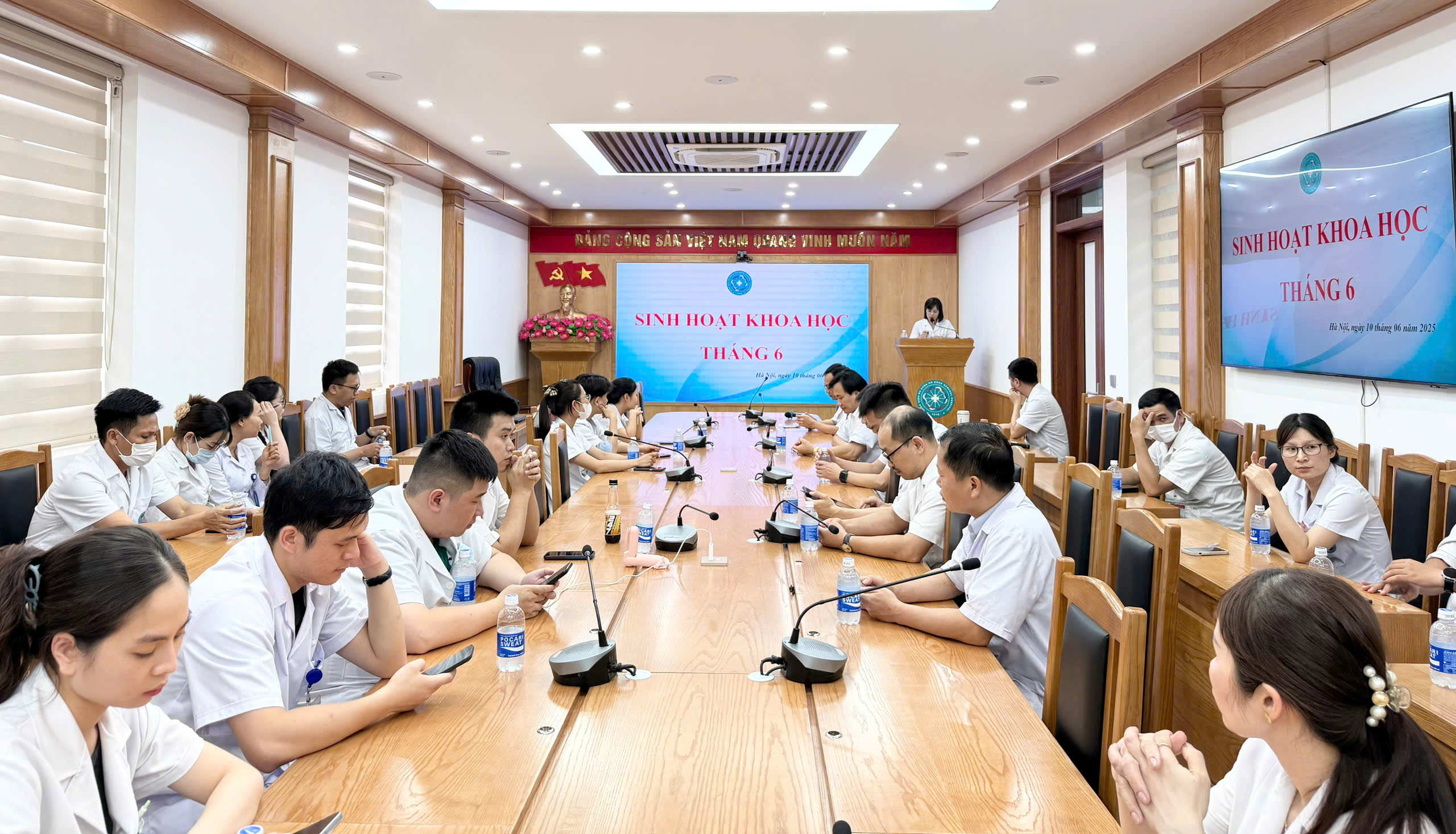Sinh hoạt khoa học tháng 06 - Bệnh viện Đa khoa Hà Đông