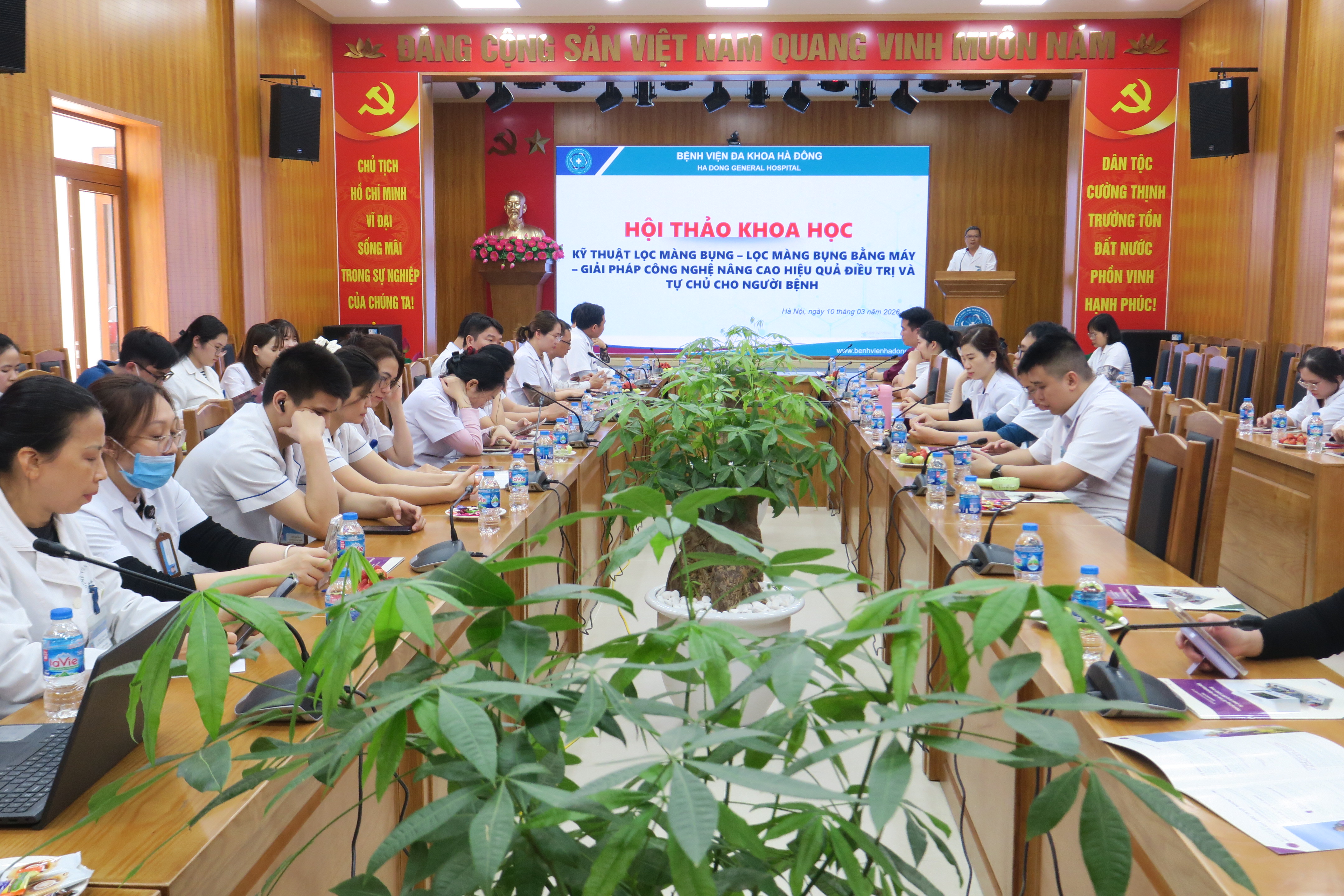 Sinh hoạt khoa học thường kỳ tháng 3 tại Bệnh viện Đa khoa Hà Đông