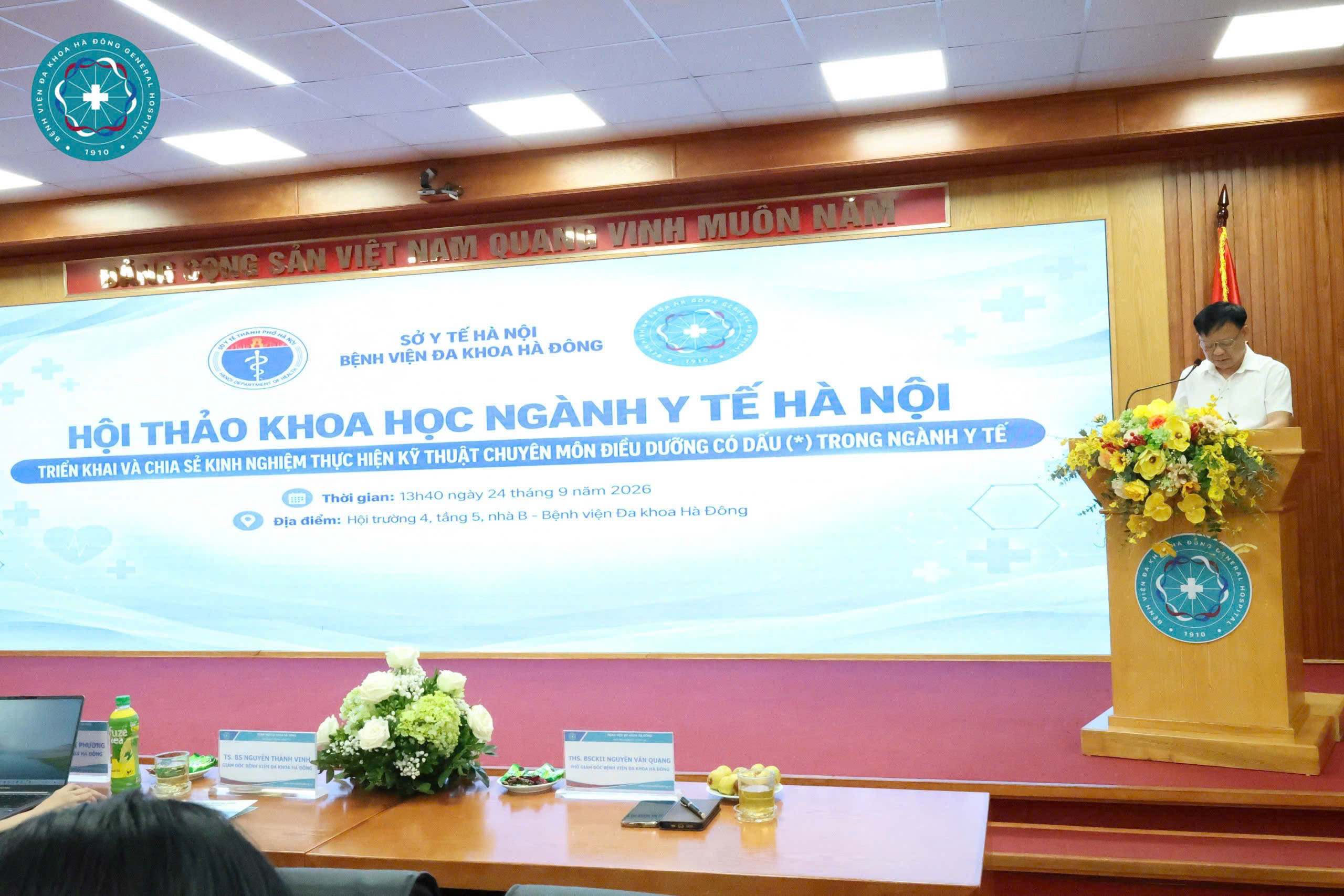 Hội thảo khoa học Ngành Y tế Hà Nội triển khai và chia sẻ kinh nghiệm thực hiện kỹ thuật chuyên môn điều dưỡng có dấu (*) trong Ngành Y tế