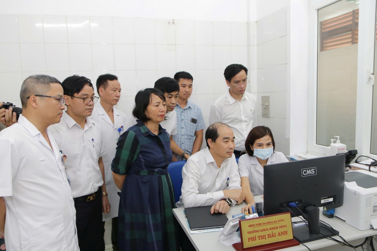 Bệnh viện công lập thứ 17 của Hà Nội triển khai bệnh án điện tử