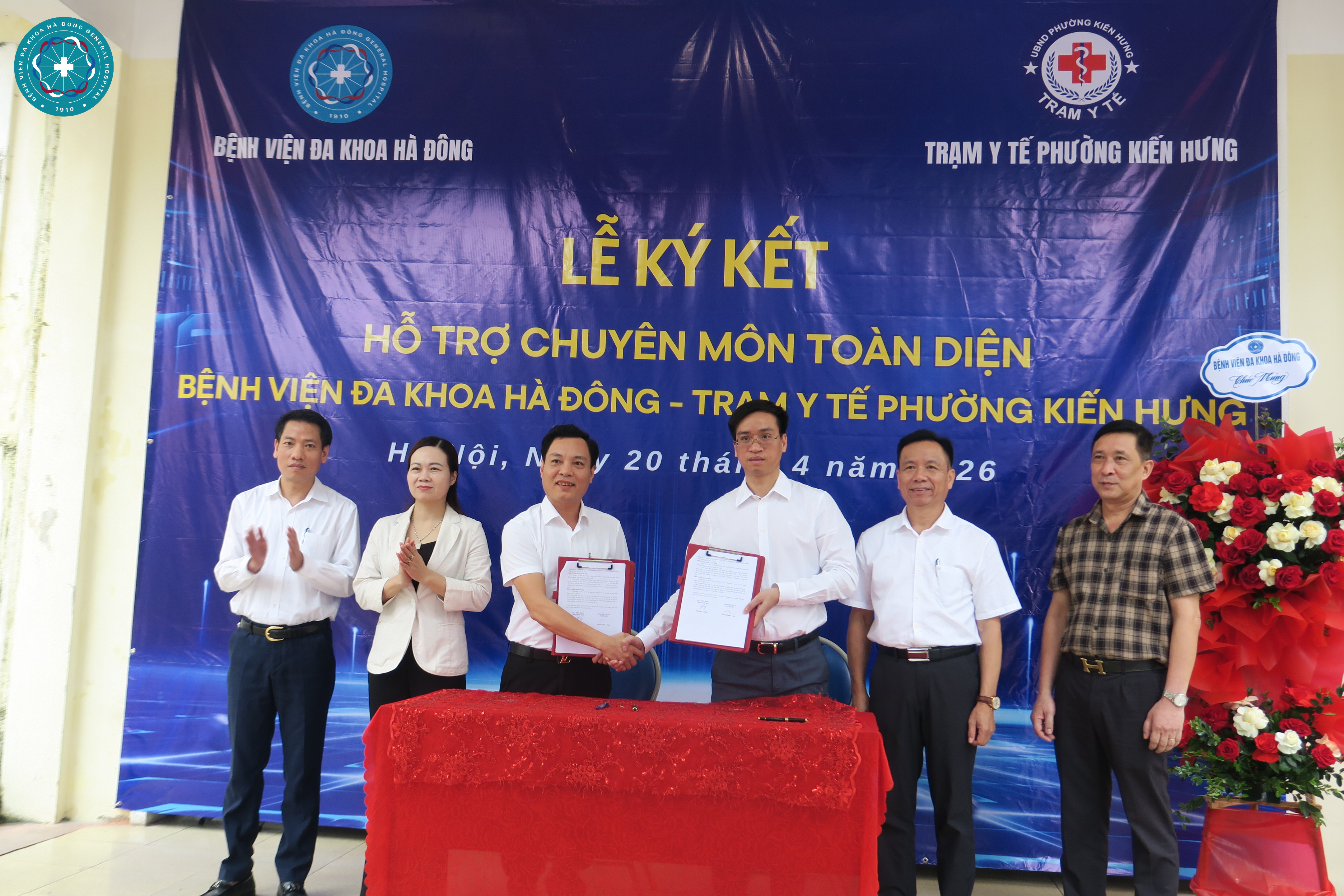 Bệnh viện Đa khoa Hà Đông hỗ trợ chuyên môn toàn diện cho Trạm Y tế phường Kiến Hưng