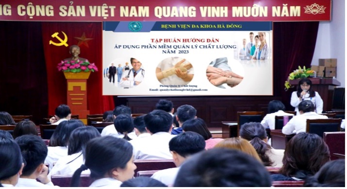 Hướng dẫn áp dụng phần mền quản lý chất lượng Bệnh viện năm 2023