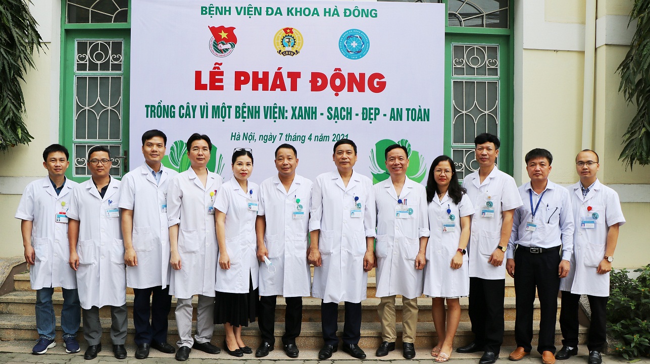  Lễ phát động trồng cây vì một Bệnh viện: Xanh – Sạch – Đẹp – An toàn. 