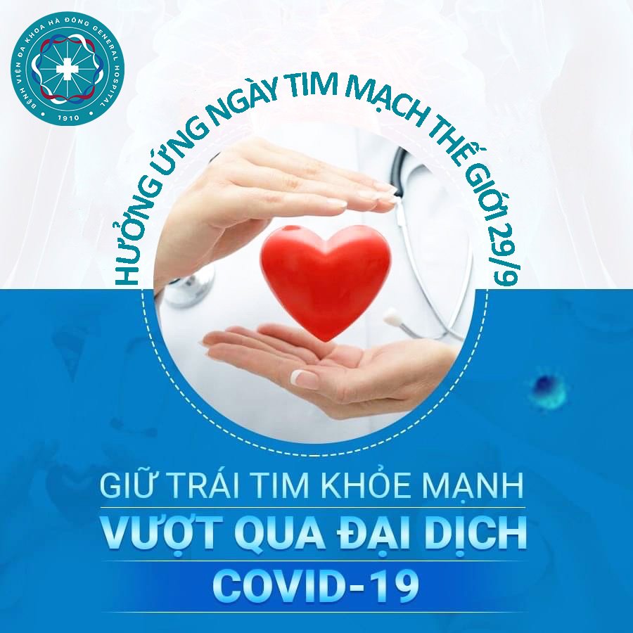  Hưởng ứng ngày Tim mạch Thế giới 29/9/2021 