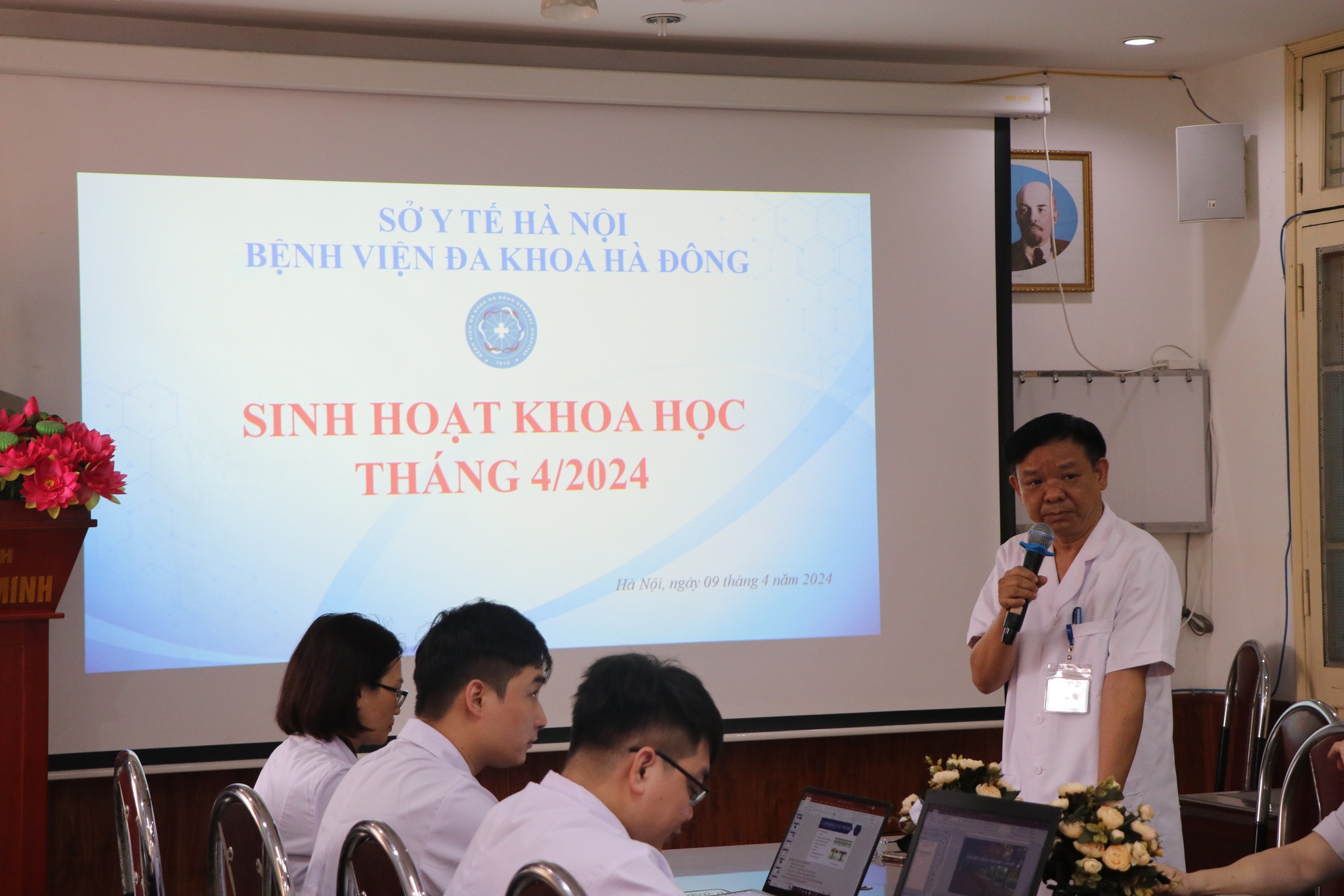  BVĐK Hà Đông tổ chức sinh hoạt khoa học tháng 4 chuyên đề Ngoại khoa - Chẩn đoán hình ảnh 