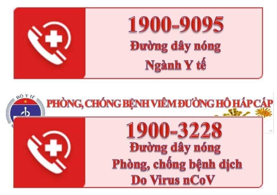  Bộ Y Tế triển khai thêm số đường dây nóng 19009095 để tư vấn phòng chống dịch nCoV 