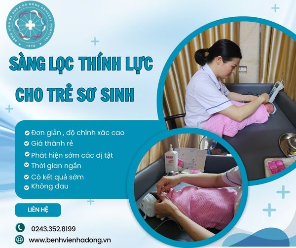  Có nên sàng lọc thính lực cho trẻ sơ sinh 