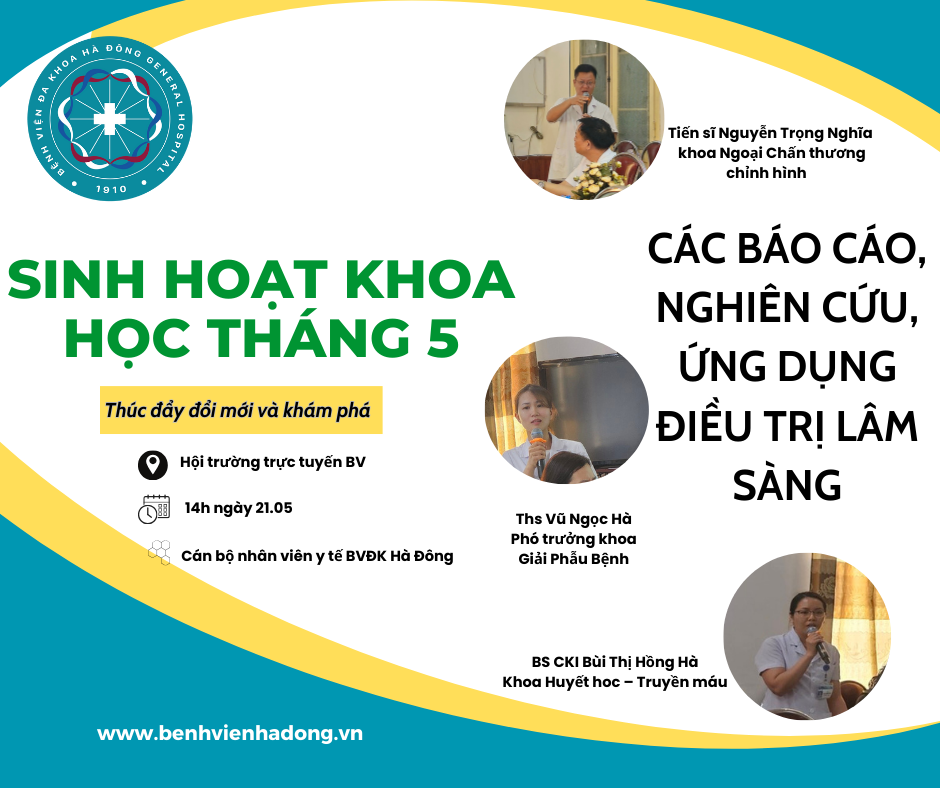  Sinh hoạt khoa học tháng 5 