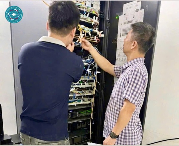 Phòng Công nghệ thông tin - Nền tảng quan trọng trong hành trình chuyển đổi số tại Bệnh viện Đa khoa Hà Đông