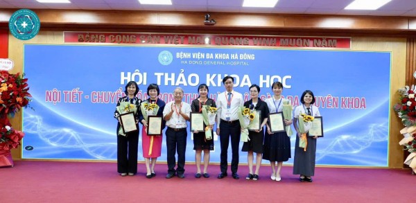 17 báo cáo khoa học từ các chuyên gia đầu ngành cập nhật điều trị nội tiết – chuyển hóa, nâng cao chăm sóc người bệnh toàn diện tại Bệnh viện Đa khoa Hà Đông