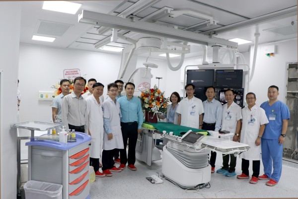 BVĐK Hà Đông chính thức ra mắt phòng can thiệp mạch máu (DSA) - Bước tiến mới trong điều trị qua đường mạch