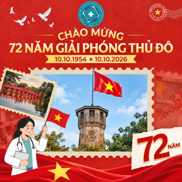 Chào mừng 72 năm Ngày Giải phóng Thủ đô (10/10/1954 - 10/10/2026)