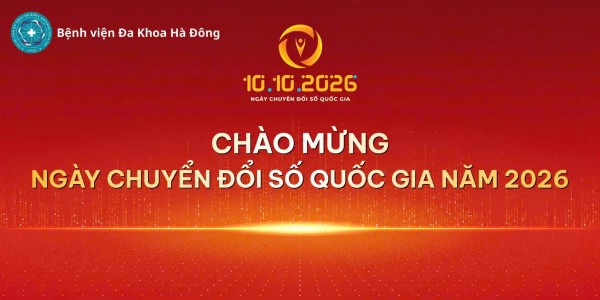 Bệnh viện Đa khoa Hà Đông hưởng ứng Ngày Chuyển đổi số Quốc Gia năm 2026