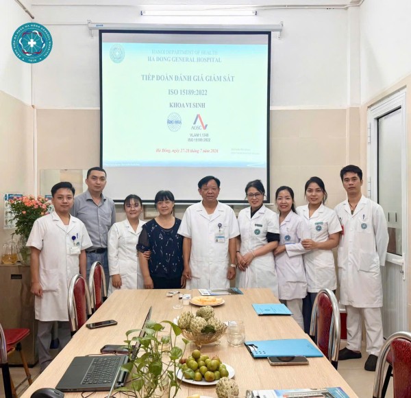 Khoa Vi sinh Bệnh viện Đa khoa Hà Đông duy trì hiệu quả hệ thống quản lý chất lượng theo tiêu chuẩn ISO 15189:2022