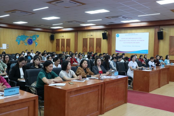 BVĐK Hà Đông tổ chức tập huấn nâng cao năng lực xây dựng chỉ số chất lượng chăm sóc người bệnh