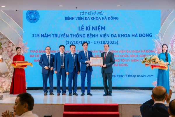 Trang trọng tổ chức Lễ kỷ niệm 115 năm ngày truyền thống  Bệnh viện Đa khoa Hà Đông