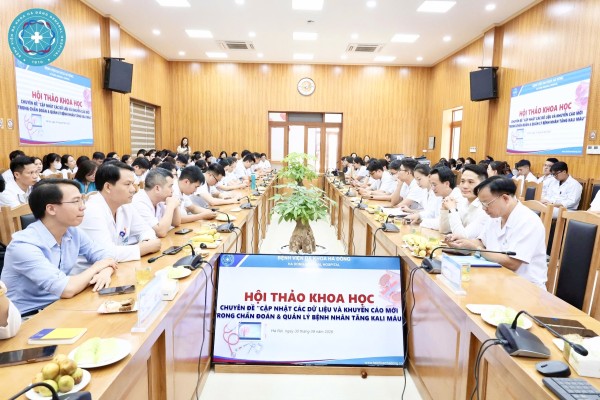Bệnh viện Đa khoa Hà Đông:Cập nhật kiến thức chuyên môn về chẩn đoán, điều trị và quản lý tăng Kali máu