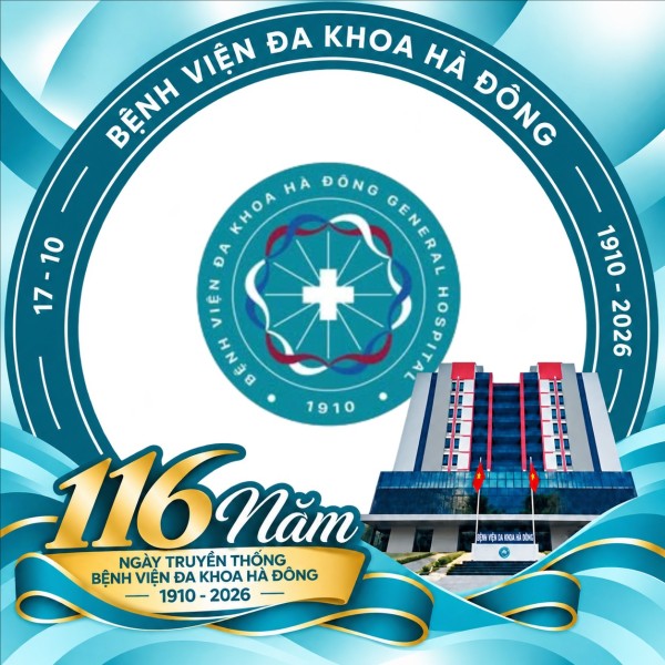 Cùng khoác áo mới cho avatar – Chào mừng 116 năm Bệnh viện Đa Khoa Hà Đông (17/10/1910 – 17/10/2026)