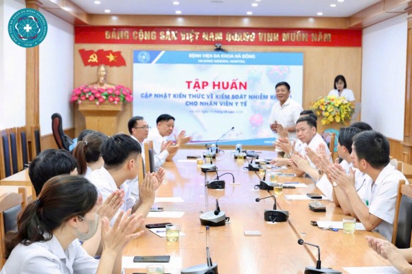 Bệnh viện Đa khoa Hà Đông: Tập huấn cập nhật kiến thức Kiểm soát nhiễm khuẩn cho nhân viên Y tế