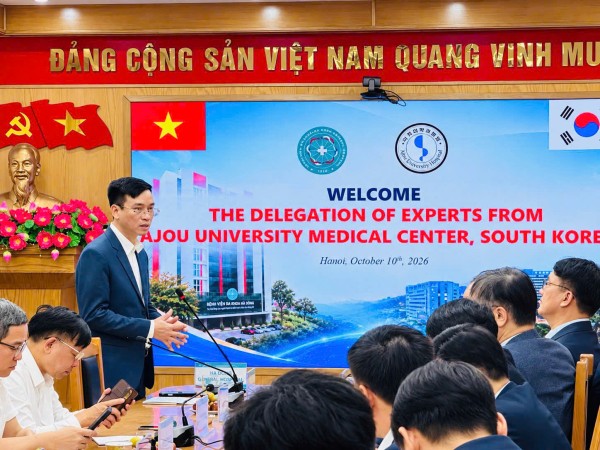 Bệnh viện Đa khoa Hà Đông thúc đẩy hợp tác  chuyên môn với Bệnh viện Đại học Aju Hàn Quốc