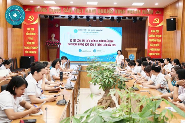Sơ kết công tác Điều dưỡng 6 tháng đầu năm 2026 và triển khai vòng 3 hội thi Điều dưỡng - Hộ sinh - Kỹ thuật viên năm 2026