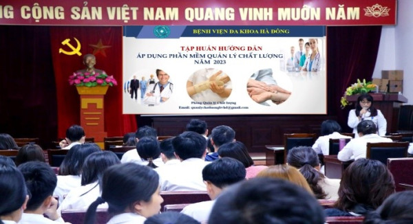 Hướng dẫn áp dụng phần mền quản lý chất lượng Bệnh viện năm 2023