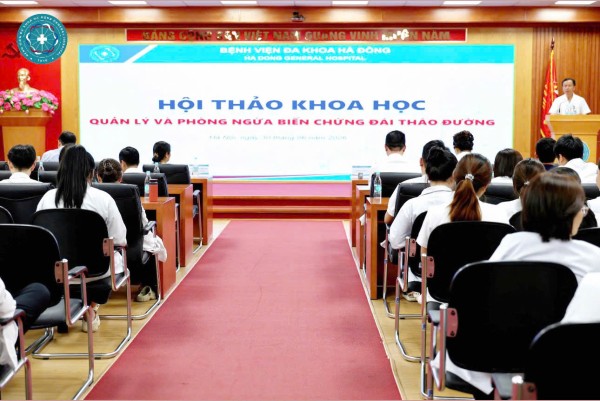 Bệnh viện Đa khoa Hà Đông tổ chức hội thảo khoa học quản lý và phòng ngừa biến chứng đái tháo đường