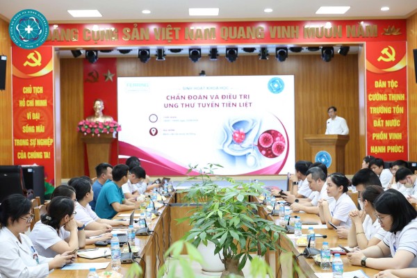 Sinh hoạt khoa học chuyên đề “Chẩn đoán và điều trị ung thư tuyến tiền liệt”