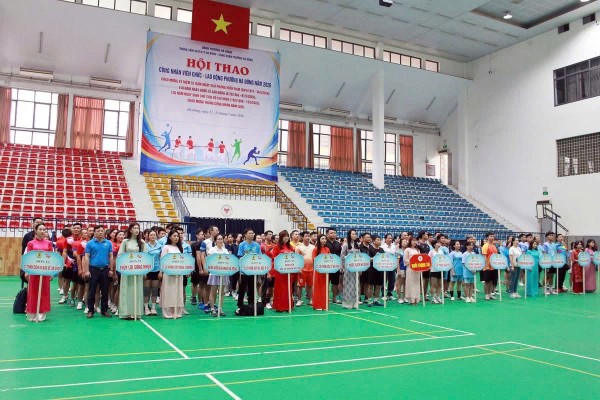 Bệnh Viện Đa Khoa Hà Đông tham gia hội thao công nhân viên chức - lao động Phường Hà Đông Năm 2026
