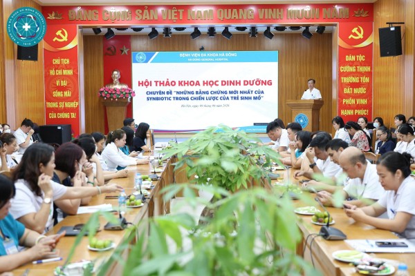 Hội thảo khoa học dinh dưỡng: “Cập nhật bằng chứng mới về Synbiotic trong chiến lược can thiệp cho trẻ sinh mổ”