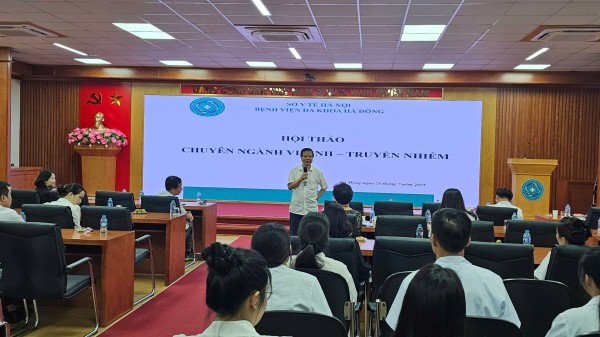 BVĐK Hà Đông tổ chức thành công hội thảo cập nhật kiến thức chẩn đoán và quản lý bệnh nhân viêm gan