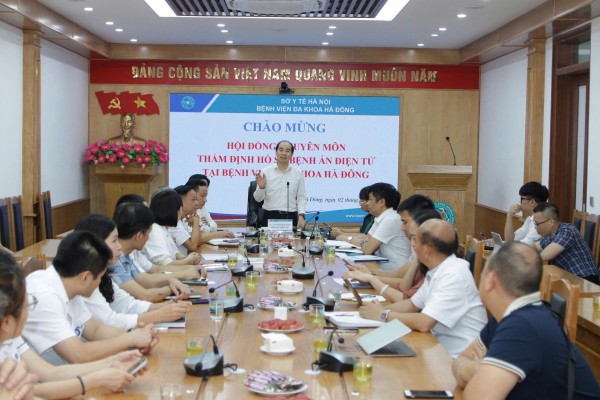 Bệnh viện Đa khoa Hà Đông triển khai thẩm định bệnh án điện tử phục vụ khám, chữa bệnh của nhân dân