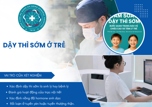 Dậy thì sớm – phát hiện sớm bảo vệ sức khỏe cho trẻ