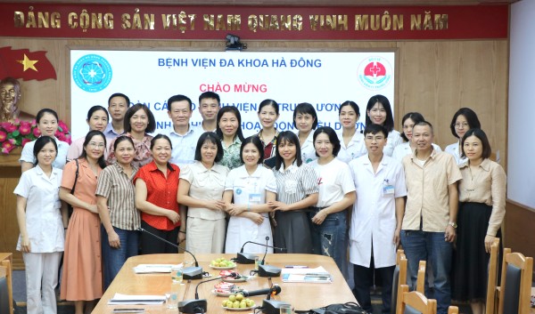 BVĐK Hà Đông – Điểm đến học tập , chia sẻ và lan tỏa kinh nghiệm về hoạt động công tác điều dưỡng thực tiễn
