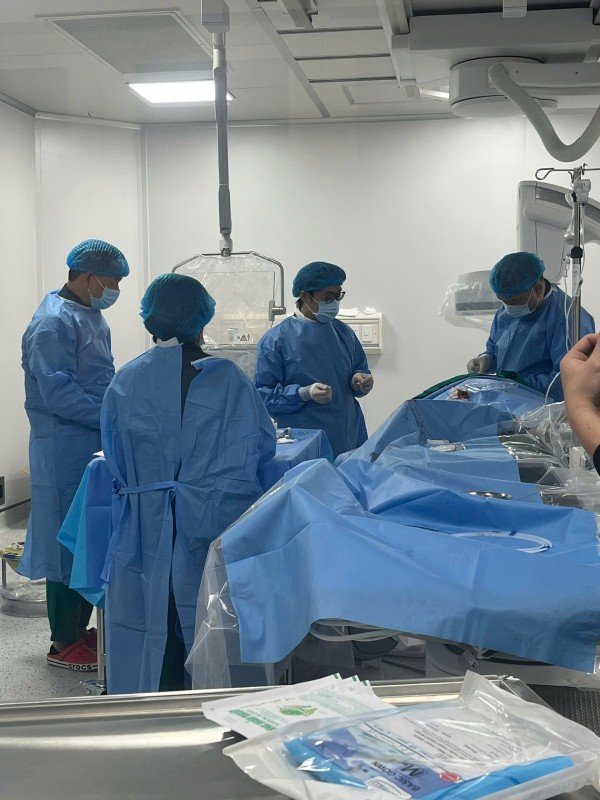 BVĐK Hà Đông cấp cứu can thiệp kịp thời, cứu sống bệnh nhân nhồi máu cơ tim cấp