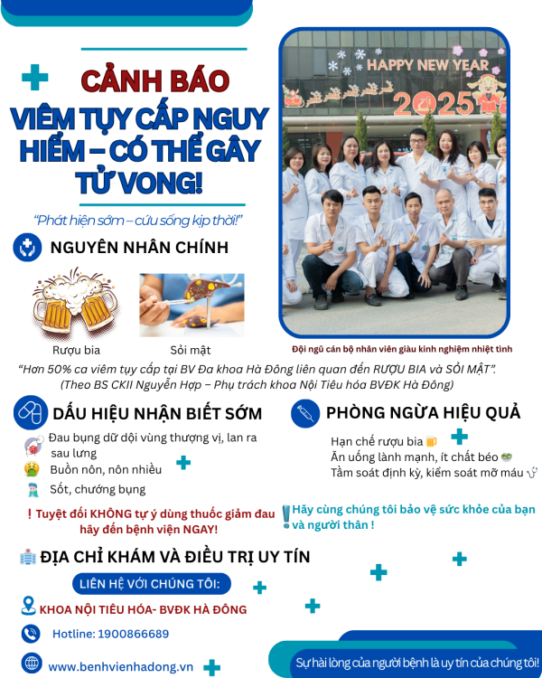 Viêm Tụy Cấp - Nguyên Nhân, Dấu Hiệu Cảnh Báo Và Cách Phòng Ngừa Hiệu Quả