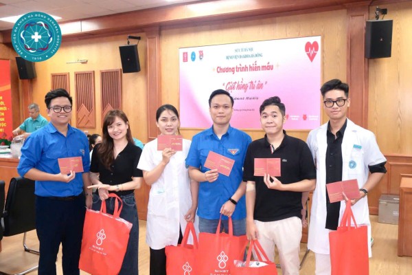 Đoàn thanh niên Bệnh viện Đa khoa Hà Đông tổ chức hiến máu tình nguyện “ Giọt hồng tri ân năm 2026