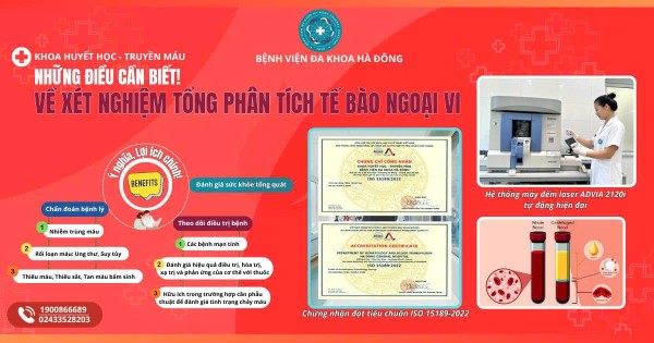 Những điều cần biết về: Xét nghiệm tổng phân tích tế bào máu ngoại vi