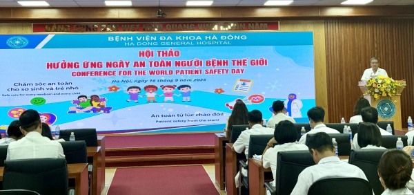 Bệnh viện Đa khoa Hà Đông hưởng ứng ngày 