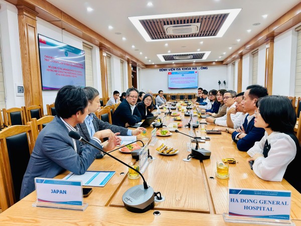 BVĐK Hà Đông hợp tác với Nhật Bản nâng cao chất lượng giải phẫu bệnh trong chẩn đoán điều trị nhiều bệnh lý và bệnh ung thư